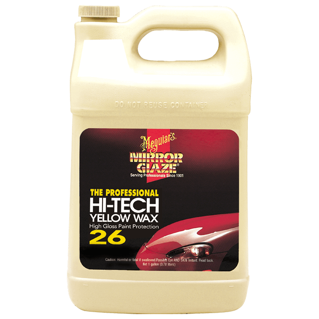 Meguiar's Hi-Tech Yellow Wax Liquid 3,8L - wosk z żółtą carnaubą