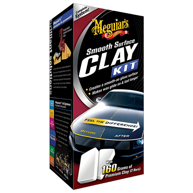 Meguiar's Smooth Surface Clay Kit - zestaw do czyszczenia i pielęgnacji lakieru