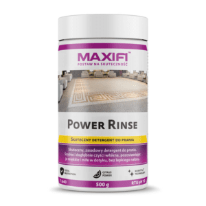 Maxifi Power Rinse E210 500g - proszek do prania ekstrakcyjnego tapicerki