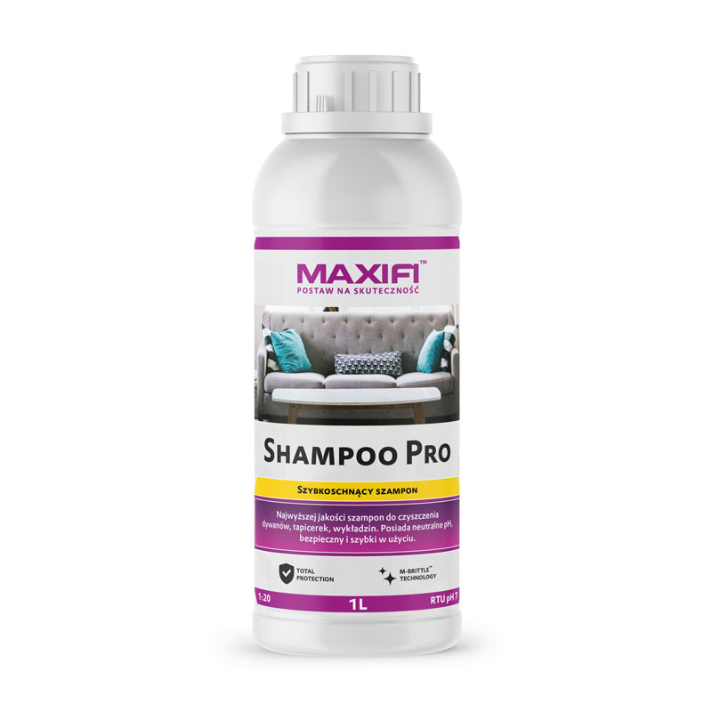 Maxifi Shampoo Pro B707 1L - szampon do prania tapicerki
