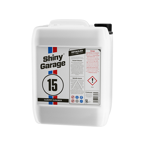 Shiny Garage Carpet Cleaner 5L - produkt do czyszczenia tapicerki materiałowej