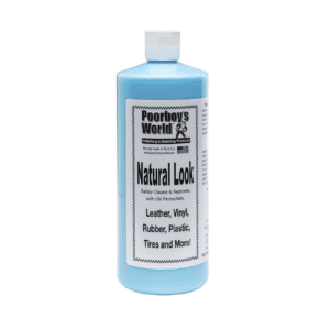 Poorboy's Natural Look 946ml - środek do pielęgnacji plastików, winylu i gumy