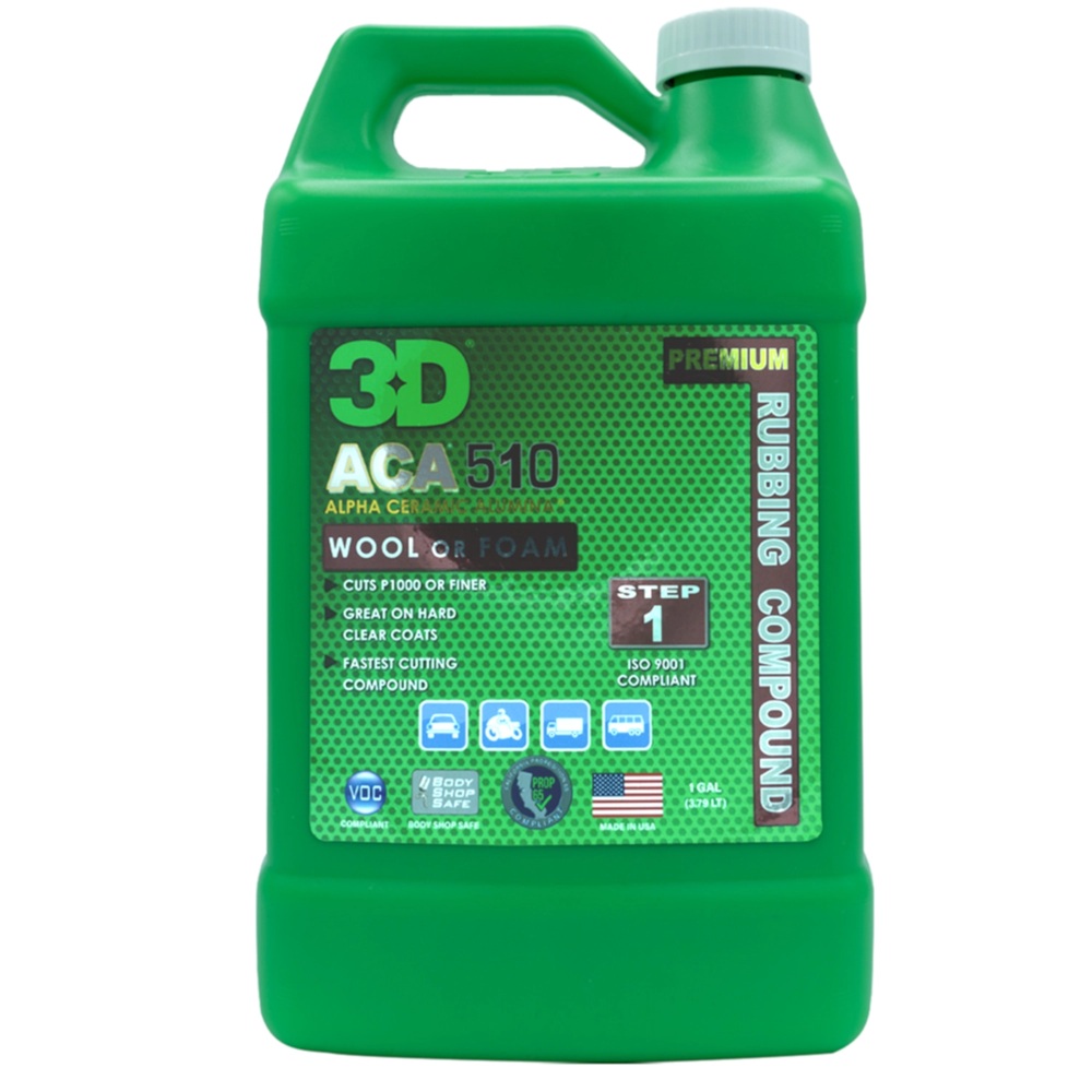 3D 510 Premium Rubbing Compound 3,8L - pasta polerska tnąca