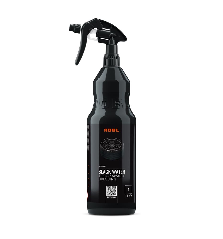 ADBL Black Water 1L - dressing, nabłyszczacz do opon w sprayu