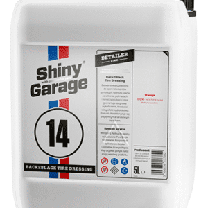 Shiny Garage Back2Black Tire Dressing 5L -satynowy dressing do opon