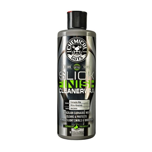 Chemical Guys Slick Finish Cleaner Wax 473ml - naturalny wosk w połączeniu z cleanerem