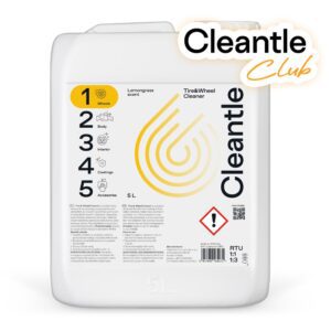 Cleantle Tire&Wheel Cleaner Lemongrass Scent 5L - produkt do czyszczenia felg i opon