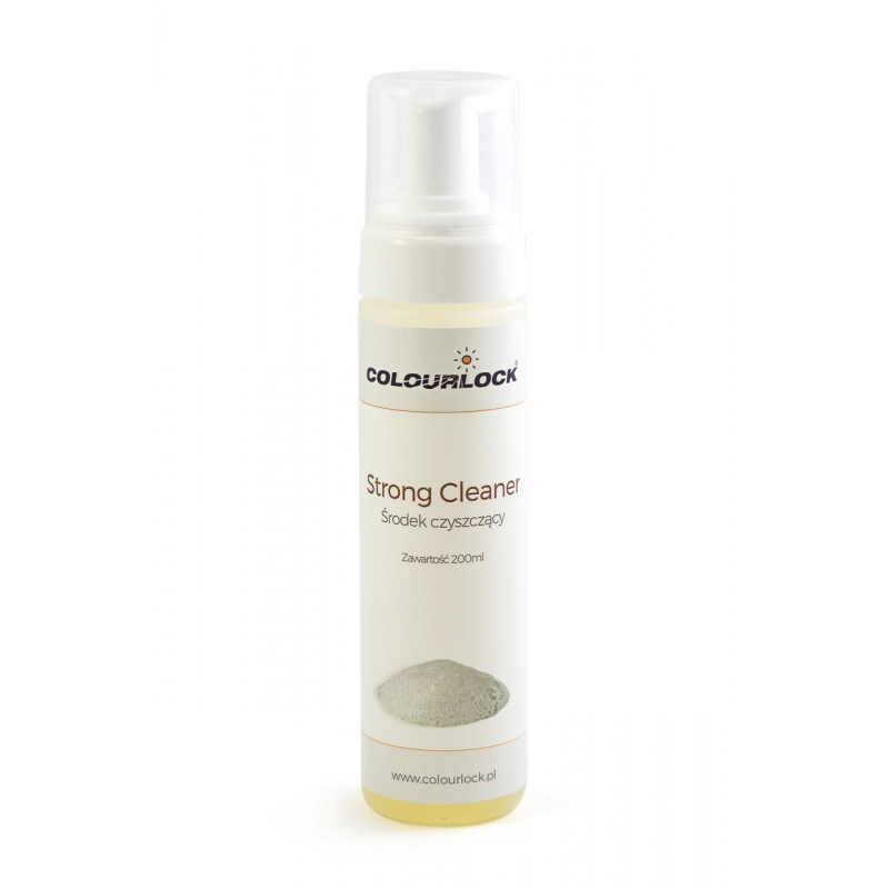 Colourlock Strong Clean 200ml - usuwa plamy i zabrudzenia w skórach gładkich