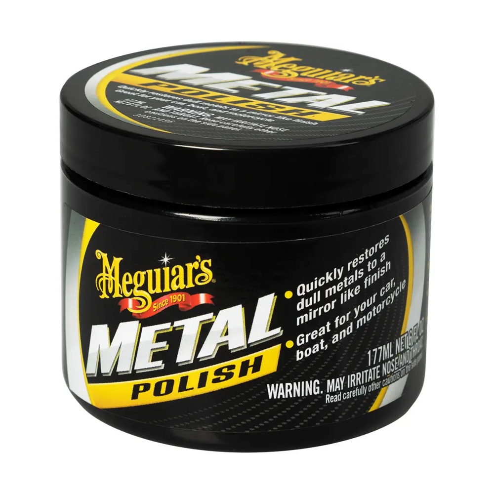 Meguiar's Metal Polish 170g - pasta do polerowania metalu