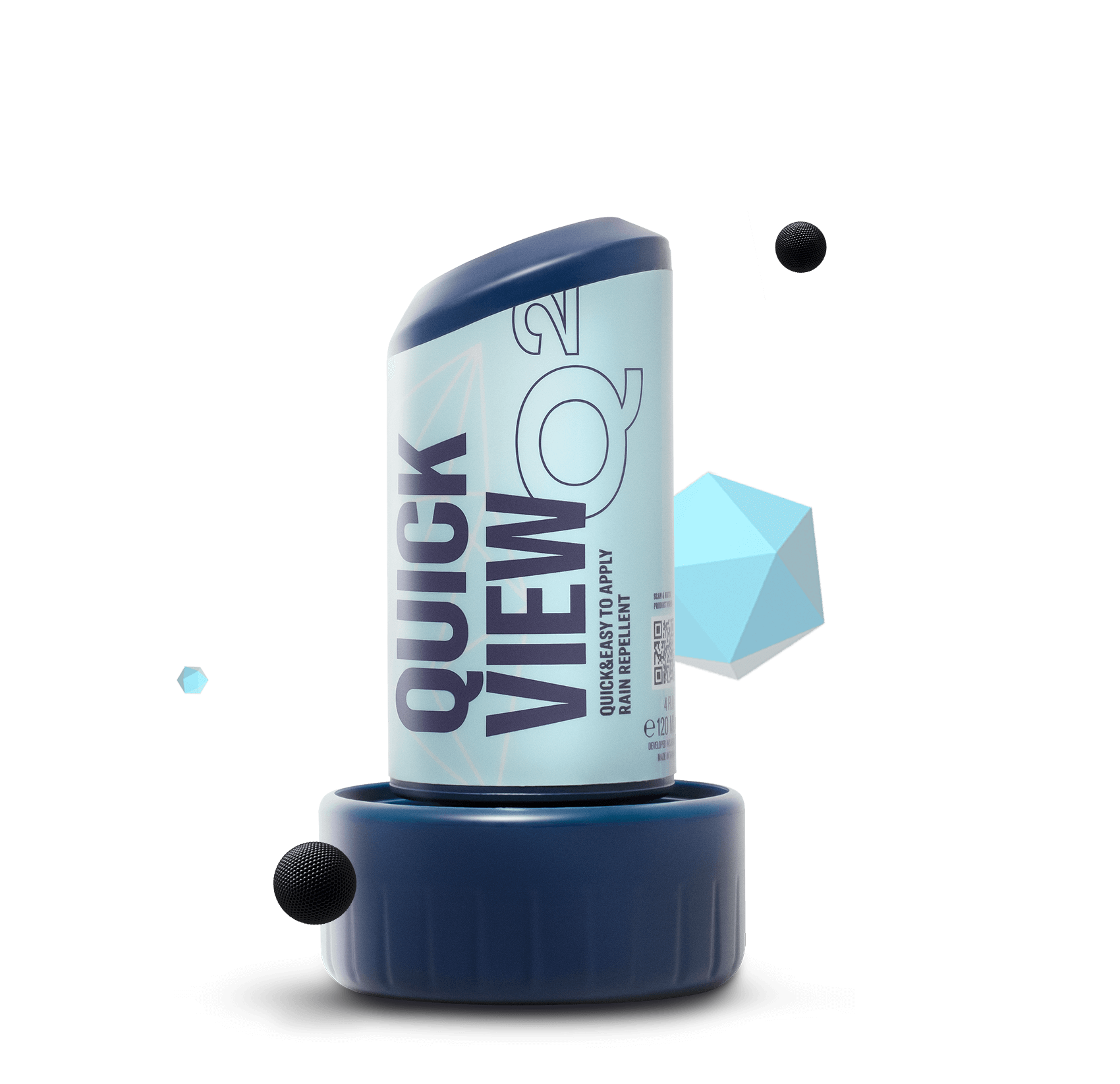 Gyeon Q2 QuickView 120ml - niewidzialna wycieraczka