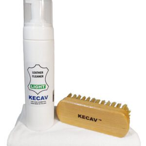 Kecav Leather Cleaner Light set - zestaw do czyszczenia skór