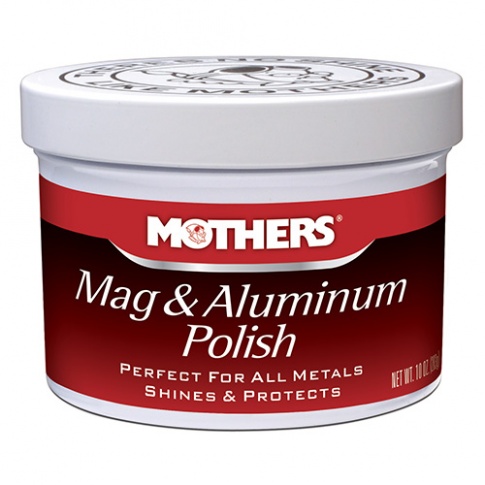 Mothers Mag & Aluminum Polish 283g - pasta do polerowania aluminium, felg