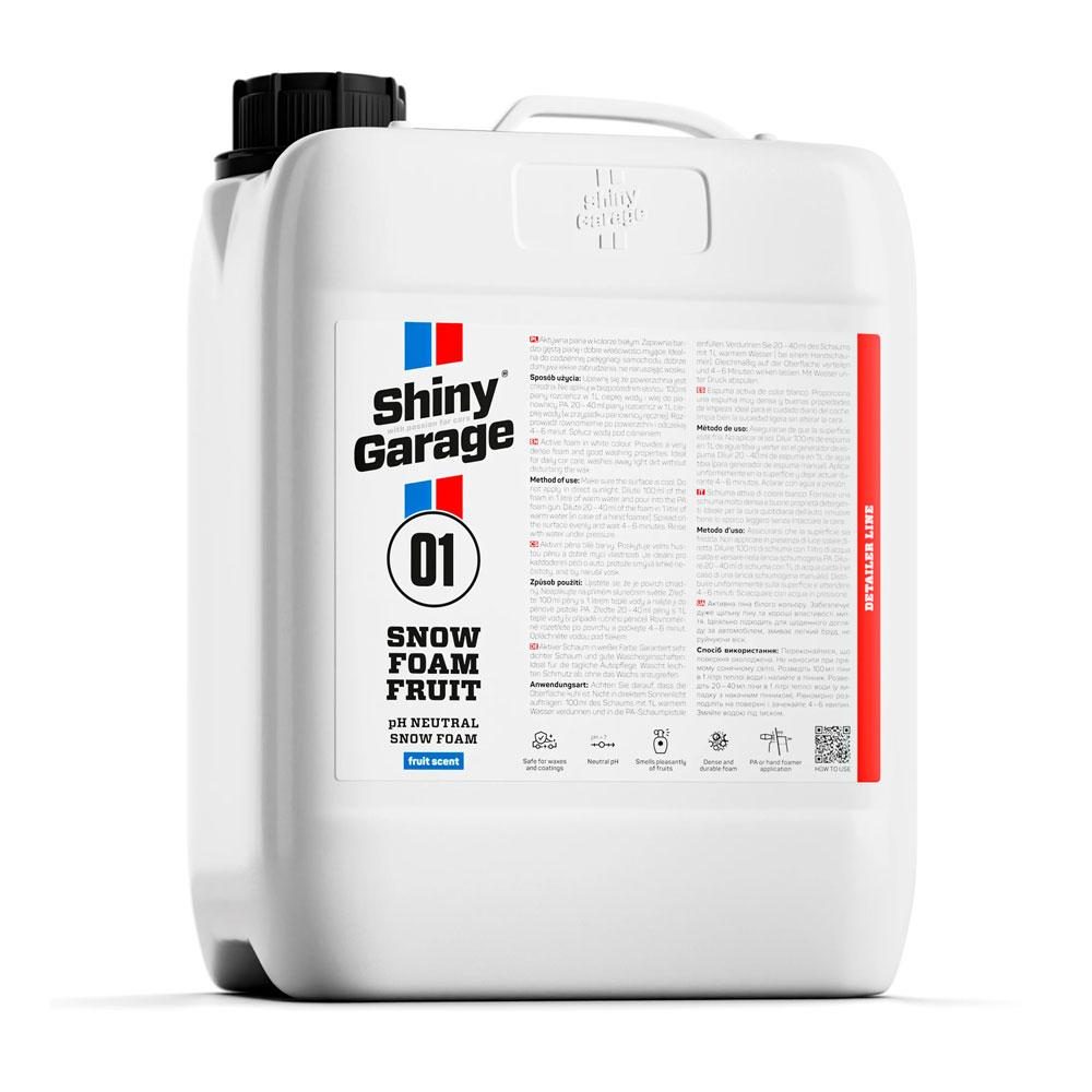 Shiny Garage Fruit Snow Foam 5L - piana aktywna