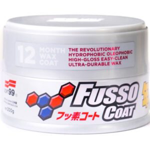 Soft99 New Fusso Coat 12 Months Wax Light 200g - wosk do jasnych lakierów