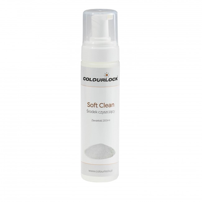 Colourlock Soft Clean 200ml - usuwa plamy i zabrudzenia w skórach gładkich